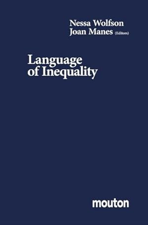 Seller image for Language of Inequality for sale by BuchWeltWeit Ludwig Meier e.K.