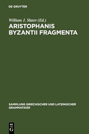 Imagen del vendedor de Aristophanis Byzantii Fragmenta a la venta por BuchWeltWeit Ludwig Meier e.K.