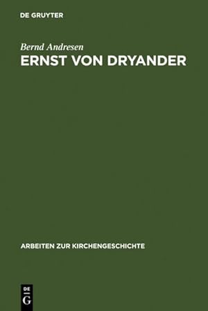 Immagine del venditore per Ernst von Dryander venduto da BuchWeltWeit Ludwig Meier e.K.