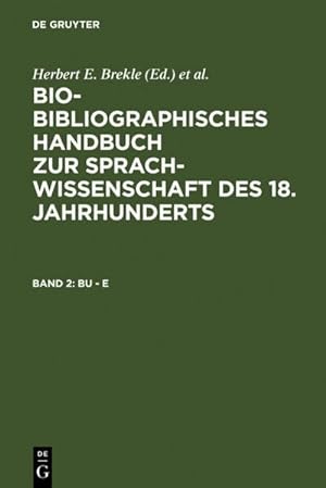 Seller image for Bu - E for sale by BuchWeltWeit Ludwig Meier e.K.