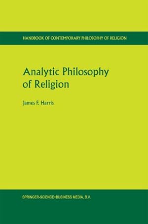 Bild des Verkufers fr Analytic Philosophy of Religion zum Verkauf von BuchWeltWeit Ludwig Meier e.K.