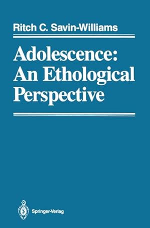 Seller image for Adolescence: An Ethological Perspective for sale by BuchWeltWeit Ludwig Meier e.K.