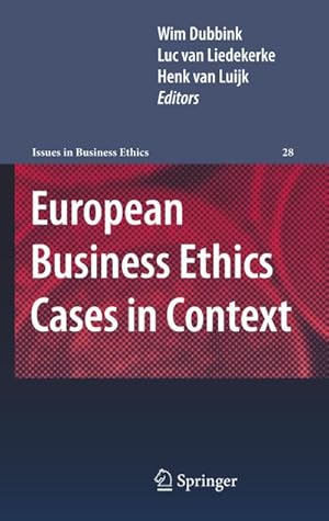 Seller image for European Business Ethics Cases in Context for sale by BuchWeltWeit Ludwig Meier e.K.