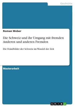 Immagine del venditore per Die Schweiz und ihr Umgang mit fremden Anderen und anderen Fremden venduto da BuchWeltWeit Ludwig Meier e.K.