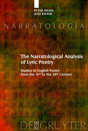 Immagine del venditore per The Narratological Analysis of Lyric Poetry venduto da BuchWeltWeit Ludwig Meier e.K.