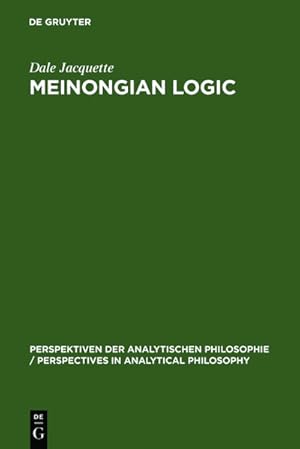 Seller image for Meinongian Logic for sale by BuchWeltWeit Ludwig Meier e.K.