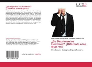 Imagen del vendedor de Se Deprimen los Hombres? Diferente a las Mujeres? a la venta por BuchWeltWeit Ludwig Meier e.K.