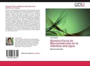 Seller image for Qumica-Fsica de Macromolculas en la interface aire-agua for sale by BuchWeltWeit Ludwig Meier e.K.