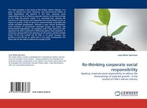 Immagine del venditore per Re-thinking corporate social responsibility venduto da BuchWeltWeit Ludwig Meier e.K.