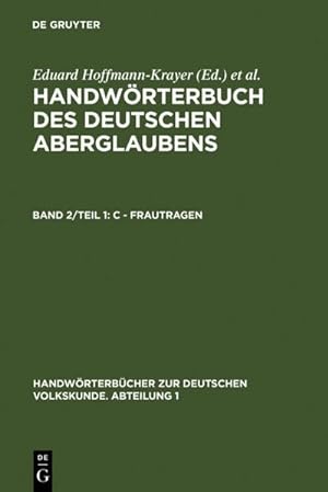 Image du vendeur pour C - Frautragen mis en vente par BuchWeltWeit Ludwig Meier e.K.