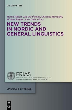 Imagen del vendedor de New Trends in Nordic and General Linguistics a la venta por BuchWeltWeit Ludwig Meier e.K.