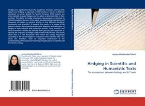 Imagen del vendedor de Hedging in Scientific and Humanistic Texts a la venta por BuchWeltWeit Ludwig Meier e.K.