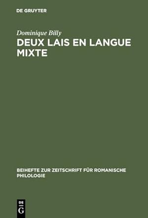 Seller image for Deux lais en langue mixte for sale by BuchWeltWeit Ludwig Meier e.K.