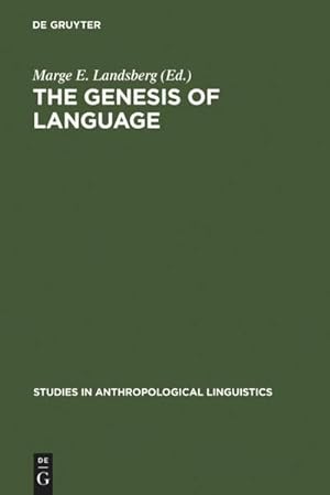 Seller image for The Genesis of Language for sale by BuchWeltWeit Ludwig Meier e.K.