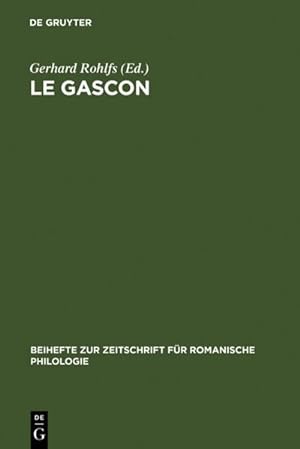 Seller image for Le gascon for sale by BuchWeltWeit Ludwig Meier e.K.