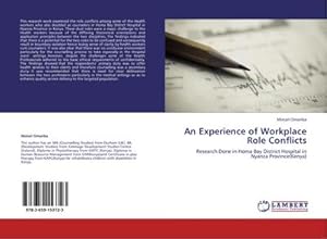 Seller image for An Experience of Workplace Role Conflicts for sale by BuchWeltWeit Ludwig Meier e.K.