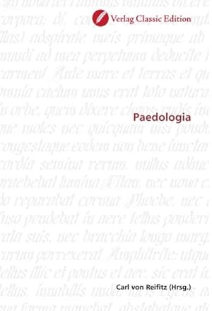 Image du vendeur pour Paedologia mis en vente par BuchWeltWeit Ludwig Meier e.K.