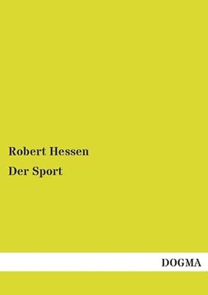 Seller image for Der Sport for sale by BuchWeltWeit Ludwig Meier e.K.