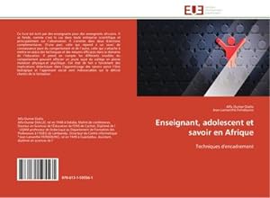 Seller image for Enseignant, adolescent et savoir en Afrique for sale by BuchWeltWeit Ludwig Meier e.K.