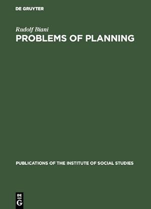 Seller image for Problems of planning for sale by BuchWeltWeit Ludwig Meier e.K.