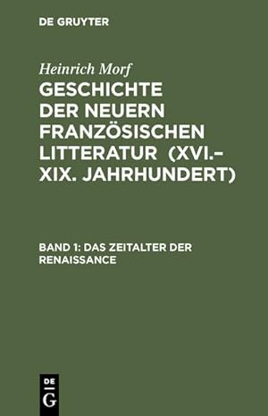 Seller image for Das Zeitalter der Renaissance for sale by BuchWeltWeit Ludwig Meier e.K.