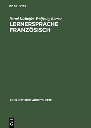 Seller image for Lernersprache Franzsisch for sale by BuchWeltWeit Ludwig Meier e.K.