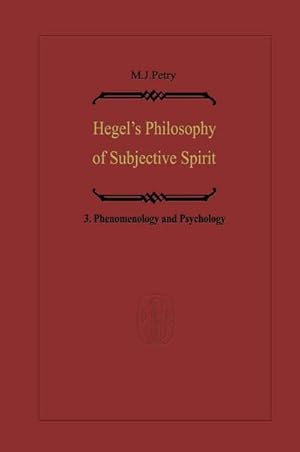 Seller image for Hegels Philosophy of Subjective Spirit for sale by BuchWeltWeit Ludwig Meier e.K.