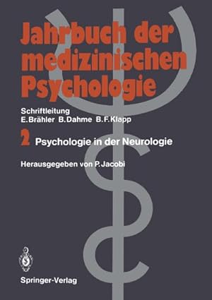 Immagine del venditore per Psychologie in der Neurologie venduto da BuchWeltWeit Ludwig Meier e.K.