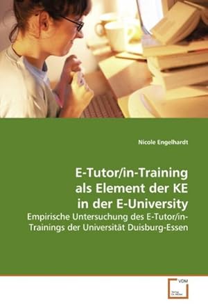 Seller image for E-Tutor/in-Training als Element der KE in der E-University for sale by BuchWeltWeit Ludwig Meier e.K.