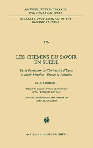 Immagine del venditore per Les chemins du savoir en Sude venduto da BuchWeltWeit Ludwig Meier e.K.