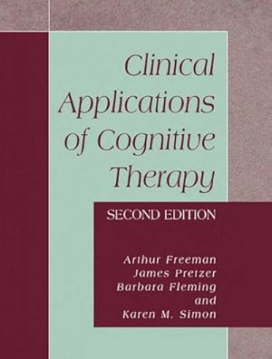 Imagen del vendedor de Clinical Applications of Cognitive Therapy a la venta por BuchWeltWeit Ludwig Meier e.K.