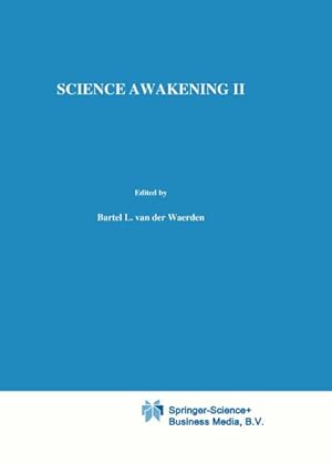 Seller image for Science Awakening II for sale by BuchWeltWeit Ludwig Meier e.K.