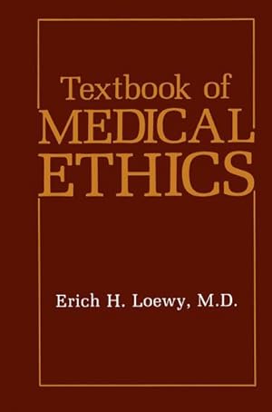 Seller image for Textbook of Medical Ethics for sale by BuchWeltWeit Ludwig Meier e.K.