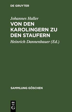 Immagine del venditore per Von den Karolingern zu den Staufern venduto da BuchWeltWeit Ludwig Meier e.K.