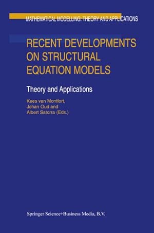 Image du vendeur pour Recent Developments on Structural Equation Models mis en vente par BuchWeltWeit Ludwig Meier e.K.