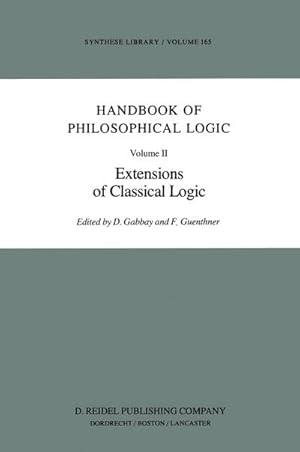 Seller image for Handbook of Philosophical Logic for sale by BuchWeltWeit Ludwig Meier e.K.