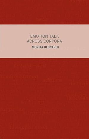 Seller image for Emotion Talk Across Corpora for sale by BuchWeltWeit Ludwig Meier e.K.