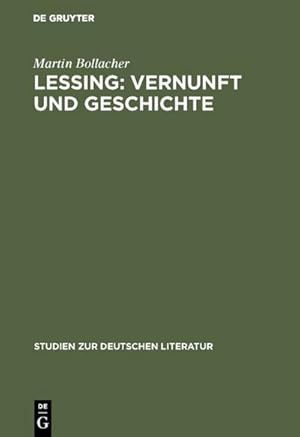 Seller image for Lessing: Vernunft und Geschichte for sale by BuchWeltWeit Ludwig Meier e.K.