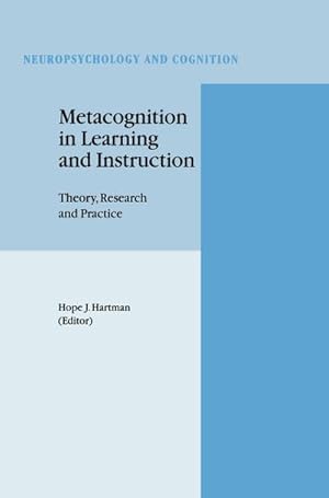 Seller image for Metacognition in Learning and Instruction for sale by BuchWeltWeit Ludwig Meier e.K.