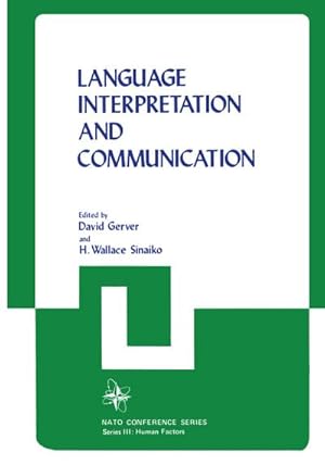 Immagine del venditore per Language Interpretation and Communication venduto da BuchWeltWeit Ludwig Meier e.K.