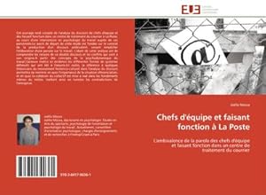 Image du vendeur pour Chefs d'quipe et faisant fonction  La Poste mis en vente par BuchWeltWeit Ludwig Meier e.K.