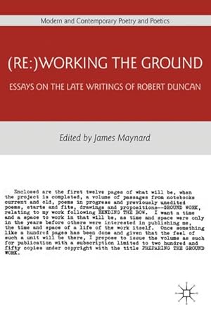 Seller image for (Re:)Working the Ground for sale by BuchWeltWeit Ludwig Meier e.K.
