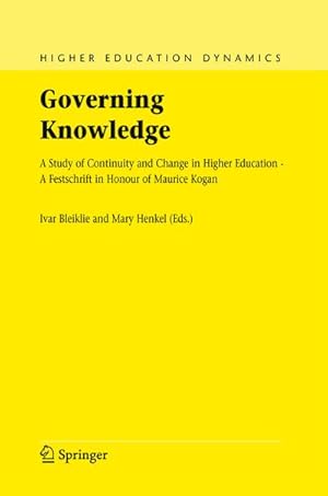 Immagine del venditore per Governing Knowledge venduto da BuchWeltWeit Ludwig Meier e.K.