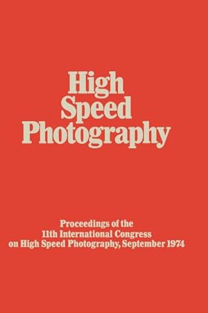 Immagine del venditore per High Speed Photography venduto da BuchWeltWeit Ludwig Meier e.K.