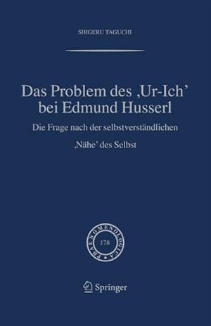 Seller image for Das Problem des ,Ur-Ich' bei Edmund Husserl for sale by BuchWeltWeit Ludwig Meier e.K.
