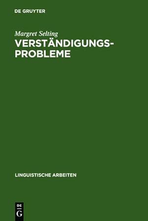 Seller image for Verstndigungsprobleme for sale by BuchWeltWeit Ludwig Meier e.K.
