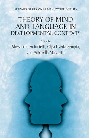Immagine del venditore per Theory of Mind and Language in Developmental Contexts venduto da BuchWeltWeit Ludwig Meier e.K.