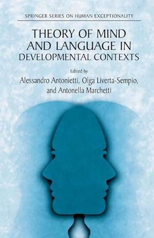 Bild des Verkufers fr Theory of Mind and Language in Developmental Contexts zum Verkauf von BuchWeltWeit Ludwig Meier e.K.