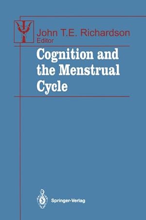 Imagen del vendedor de Cognition and the Menstrual Cycle a la venta por BuchWeltWeit Ludwig Meier e.K.
