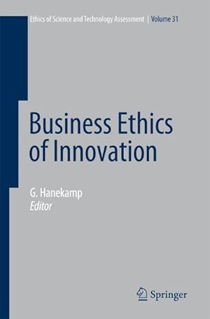 Immagine del venditore per Business Ethics of Innovation venduto da BuchWeltWeit Ludwig Meier e.K.